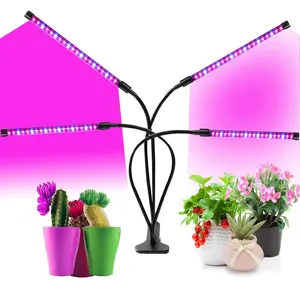 LED Plant Growth Light, USB Red-Blue Spectrum, Rotating & Flexible Design, 5 Brightness Levels, 3/9/12-Hour Timer, Ideal for Indoor Plants, Garden & Home #GLOBAL PICKS