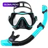 Diving Goggles & Snorkel Kit, Snorkeling Gear, 1 Set Waterproof Anti-fog Silicone Diving Goggles, Diving Mask, Water Sports Equipment #GLOBAL PICKS