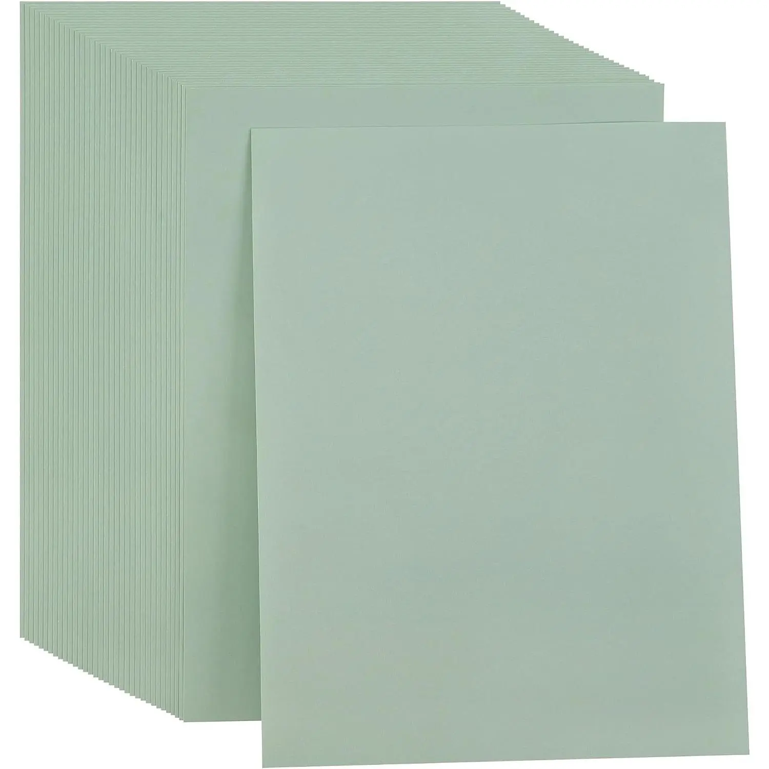Sage Green Cardstock (35 Sheets, 8.5x11 in, 250GSM/92LB) - Boho Craft Paper for Card Making, Scrapbooking, Menus, Business Cards, Photo Frames, Postcards DIY Projects UAP31SG35, Modern