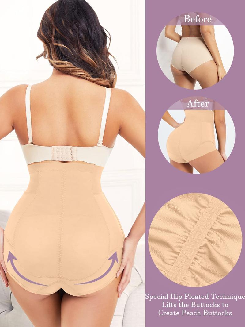 Women's High Waist Shaping Zipper Fly Shapewear Panty, Adjustable Hook & Eye Tummy Control Butt Lifter Shapewear Bottoms, Summer Outfits 2024, High Stretch Seamless Shaper for Lady