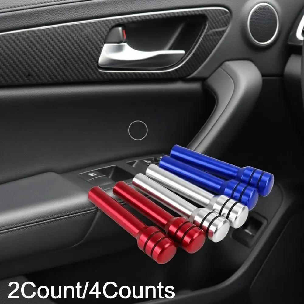 Heavy Duty Truck Interior Door Handle Cover - Universal Anti-Slip & Durable Lock Knob Upgrade Replacement, Easy Install Rust-Proof Aluminum Alloy Accessory for Vehicle Maintenance