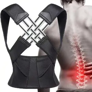 Back Support Posture Correctors Suitable For Men And Women , Shoulder Straighteners, Adjustable Full Back Support, Upper And Lower Back Relief - Scoliosis, Hunchback, Hump, Thoracic Spine, Spinal Correctors Exercise Waist Belt Suitable 
