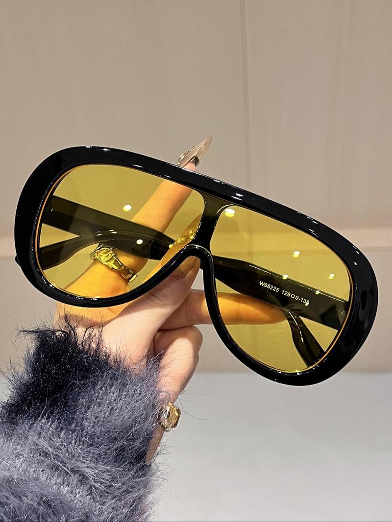 Unisex Vintage Tortoiseshell Sunglasses, High Quality Sunglasses, Trendy Casual Sunglasses for Everyday Use, Fashion Accessories for Outdoor Activities