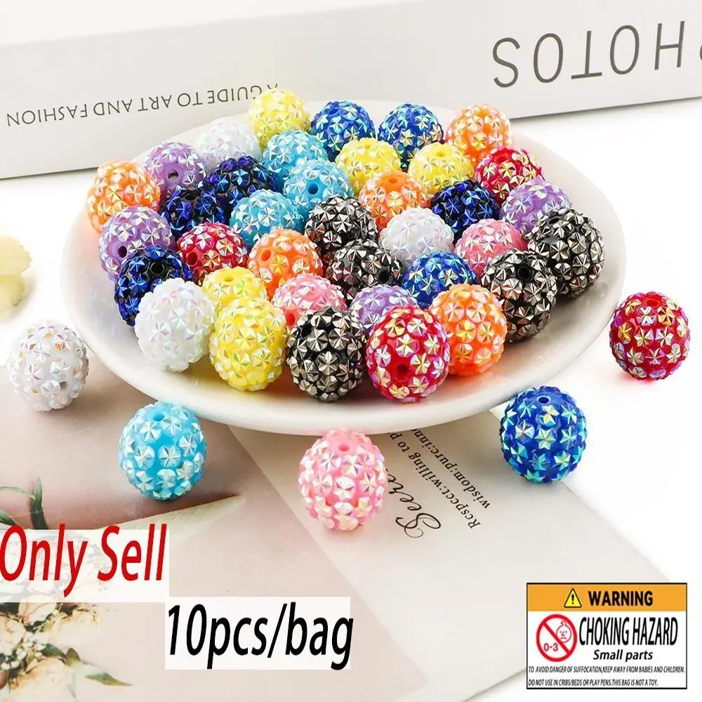 20mm Beads Making Kit, Acrylic Beads Mix, Diy Beads Set, Diy Mixed Beads, Colorful Beads for Diy Jewelry Making, Diy Accessories for Bracelet & Necklace Making, Handmade Gifts, Beading Supplies