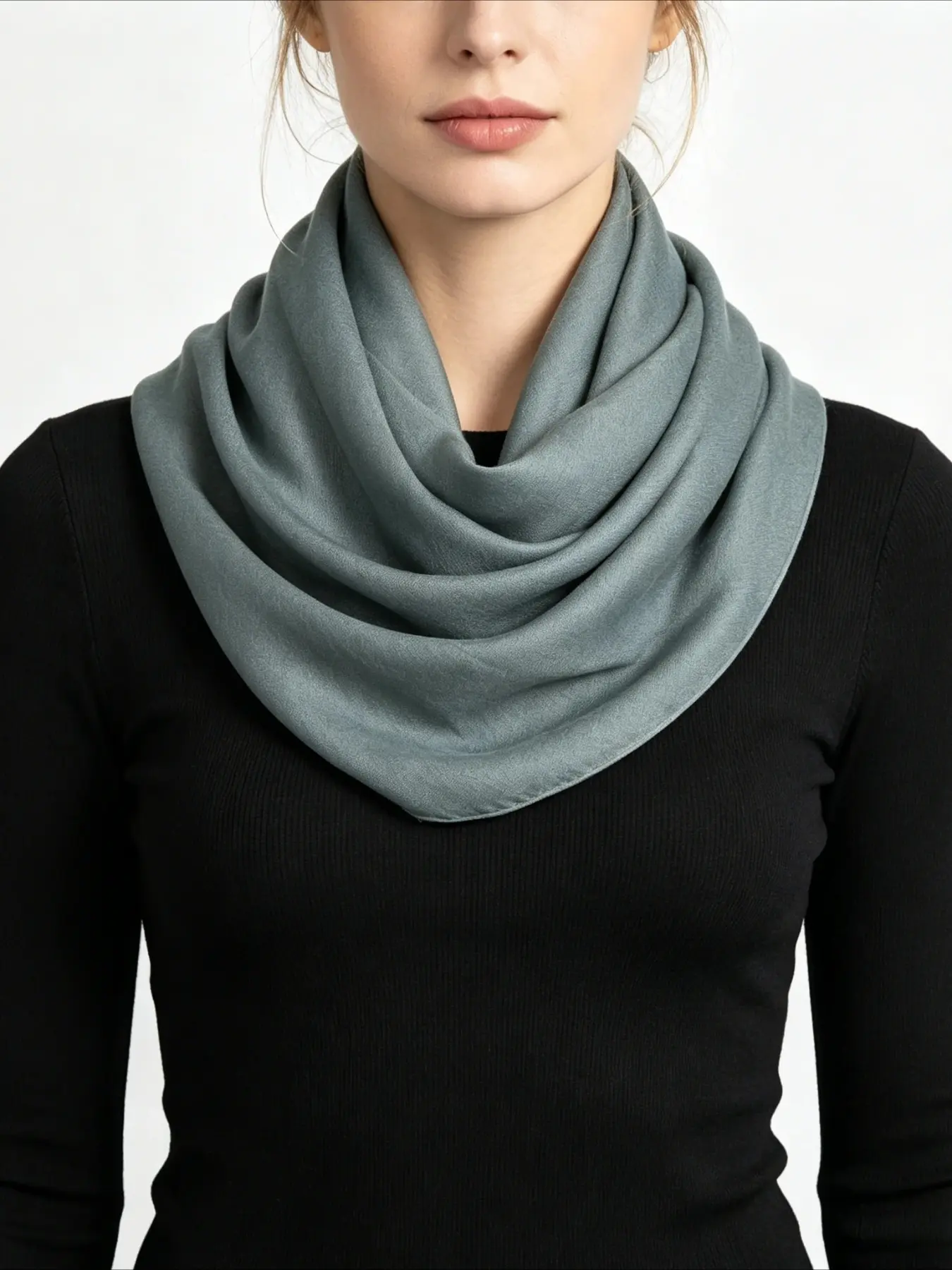 Fashion new solid color cotton and linen 90 square scarf shawl thin casual decorative scarf yarn light and breathable headscarf