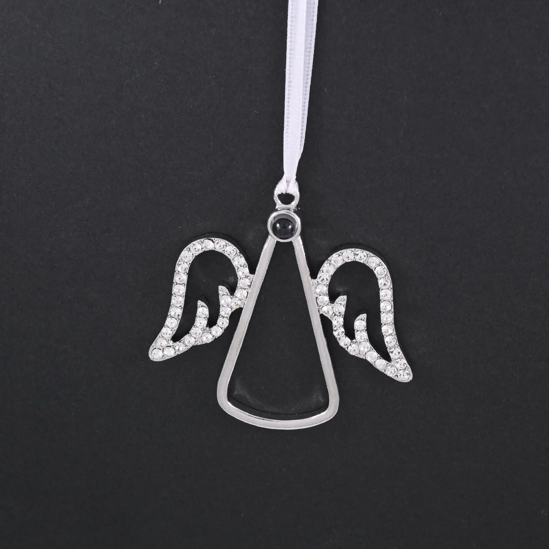 European and American fashion best-selling Christmas ornaments, angel wings with photo projection, customizable, popular gift, anniversary gift. Please provide a photo when ordering the customized version Decor