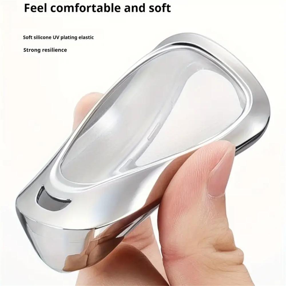 Car Key Case with Keychain, TPU Key Bag, Stylish Key Protector for Chevy Keys, Fashionable Car Accessories for Chevrolet Smart Key