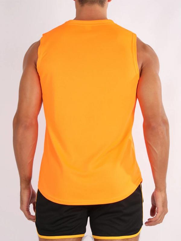 Kyn Apparel 2026 Summer  Men's Sleeveless Fitness Vest New Running Gym Sportswear Printed Men's Clothing for Fitness And Running