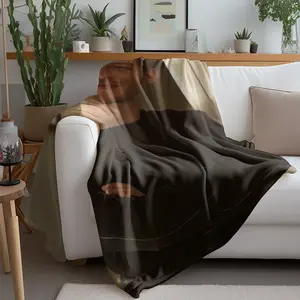 Joseph Morgan Portrait High-Definition Printed Blanket, Comfortable Versatile All-Season Textile, Machine-Washable Bedding Throw for Camping, Home Décor, Ideal Gift for Friends
