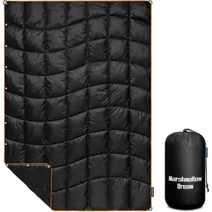 Puffy Camping Blanket Lightweight Windproof Water Resistant for Outdoor Hiking Backpacking Beach Car Picnic Stadium