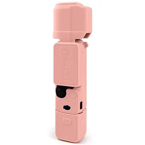 DJI OSMO Pocket 3 Silicone Protective Case, Full-enclosure Shockproof Cover for Camera Screen, Scratch-resistant Protective Hood, Camera Lens Protective Case, Photography Camera Accessories