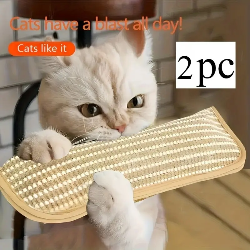 Cat toy game pillow and cat scratching mat scratcher, suitable for solo play and close interaction, making your cat friend happy and relaxed. The perfect gift for your cat.