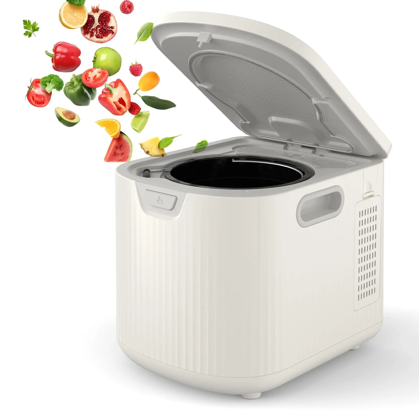 GAOMON Electric Kitchen Composter 2.5L Smart Food Waste Bin Auto-Clean Odorless