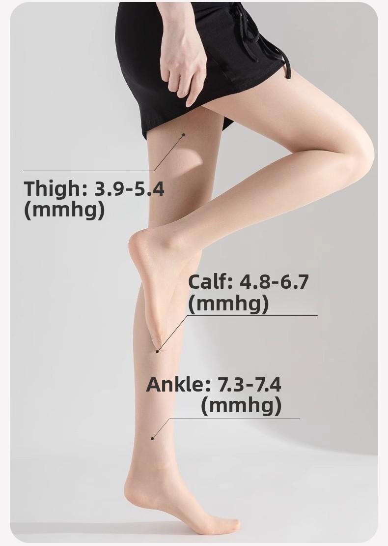 (White Swan Series ‌ ) Women's Ultra-Thin, Snag-Resistant, Nude-Colored Pineapple-Textured Tights, Bare-Leg Illusion, 0D Sheer Pantyhose, Non-Slip Waistband, for Spring and Summer