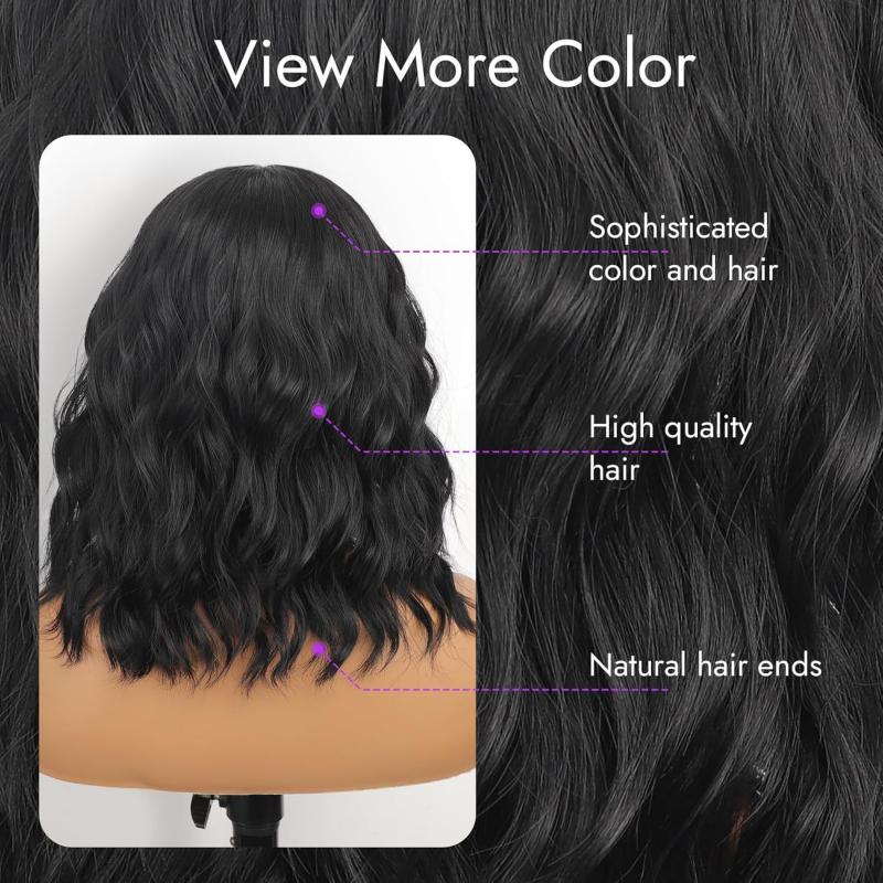 DLB Hair Topper for Women - 14 Inch Curly/Wavy Clip-In Hairpiece for Thinning Hair Natural Base Soft Synthetic Fiber for Daily Volume & Softness Rich gradient colors extensions