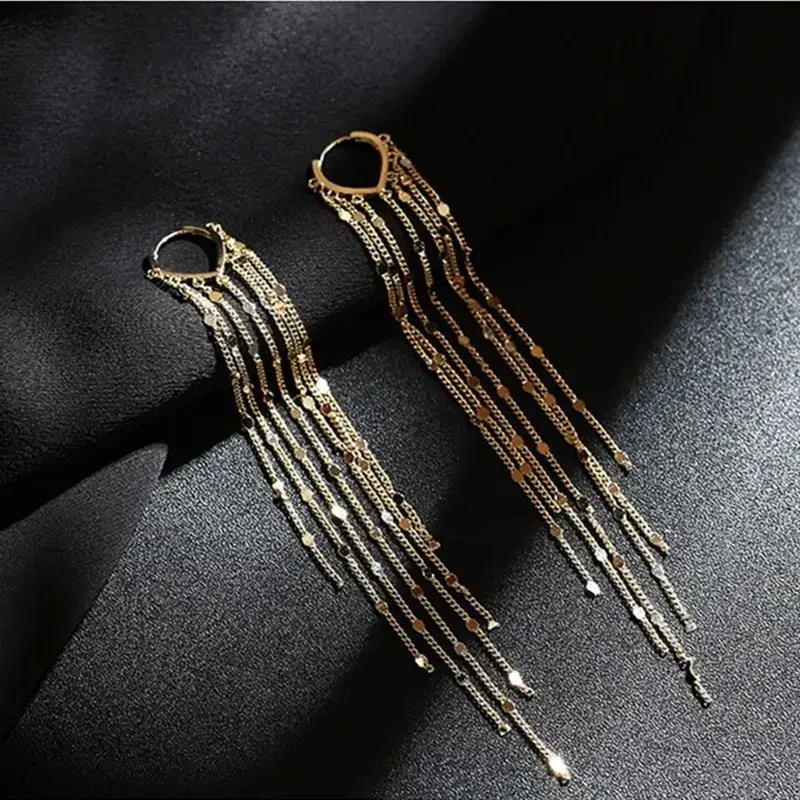 Long Tassel Design Dangle Earrings,Statement Earrings, Perfect for Parties, Graduation, Mother's Day, Teacher Appreciation Gift