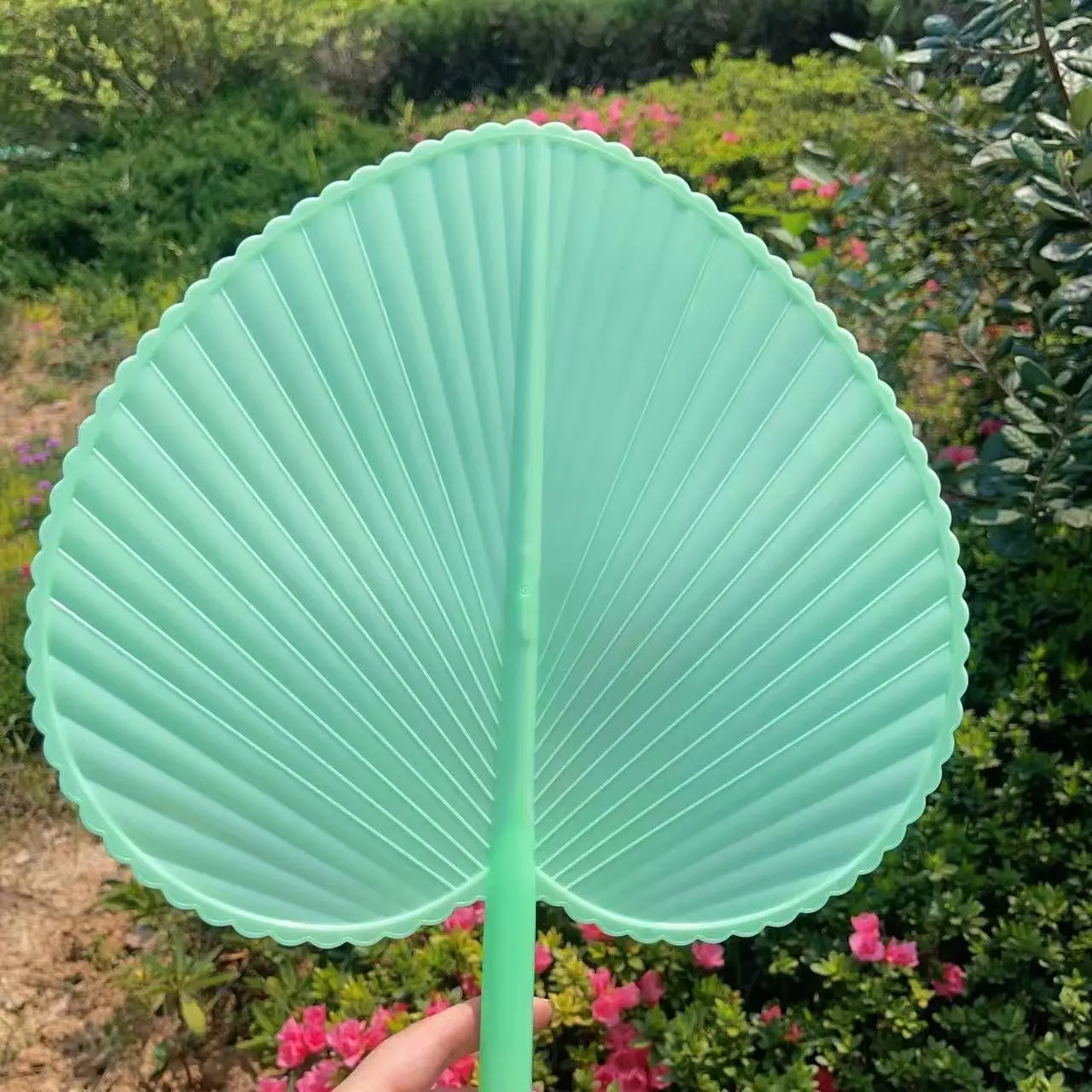 Large Thick Plastic Fan, Handheld Refreshing Fan, Durable Summer Fan, Strong Wind, Household Use, Plastic Fan, Home Goods, Personal
