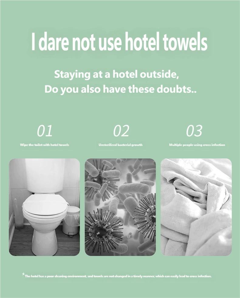 Disposable compressed towel Portable travel independent packaging Boxed compressed face towel Thickened and enlarged towel