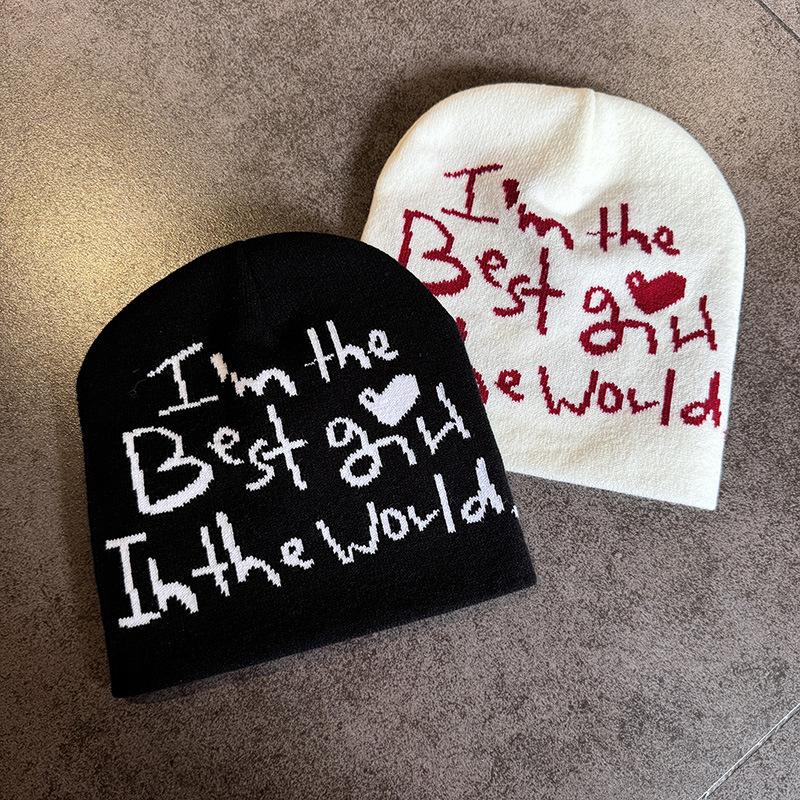 Korean Style Slouchy Beanie for Women – Soft Knit Wool Hat with Ear Coverage, Trendy Streetwear Winter Cap, Small Face Look Fashion Beanie for Travel, Outdoor Activities, Casual Outfits & Daily Wear