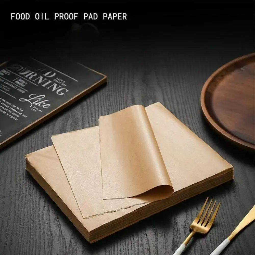 Non-Stick Unbleached Precut Parchment Paper 100 Pack, 20x30Inch Quarter Size Baking Sheets, Versatile Kitchen Essential for Air Fryer, Grilling, Baking Cookies Cakes & Steaming