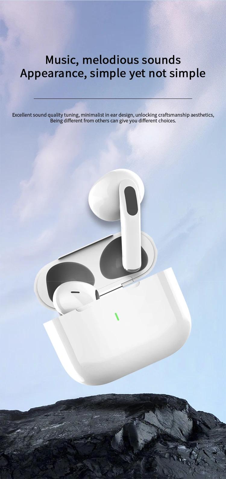 TWS Bluetooth Earbuds Air Pro 2026 New HiFi Stereo ANC Wireless In-Ear Headphones for iPhone Android