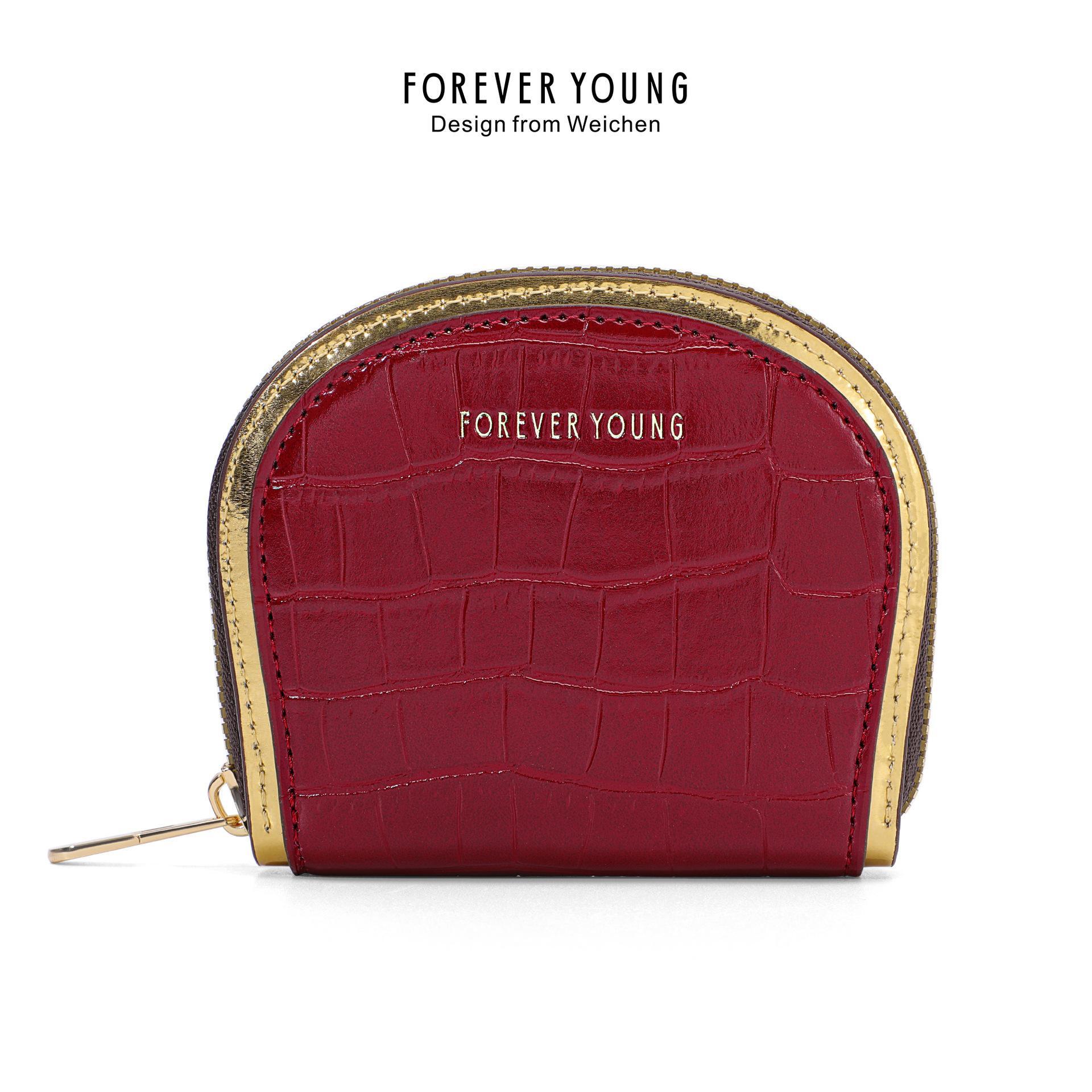 E8313 New style stone-patterned small wallet, a stylish PU multi-card slot card bag, a large-capacity coin purse for women.
