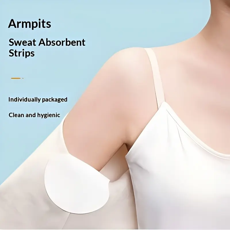 60Pcs underarm sweat-absorbing sticker, underarm sticker anti-sweating sticker, summer anti-sweating and seamless invisible breathable sweat-proof sticker