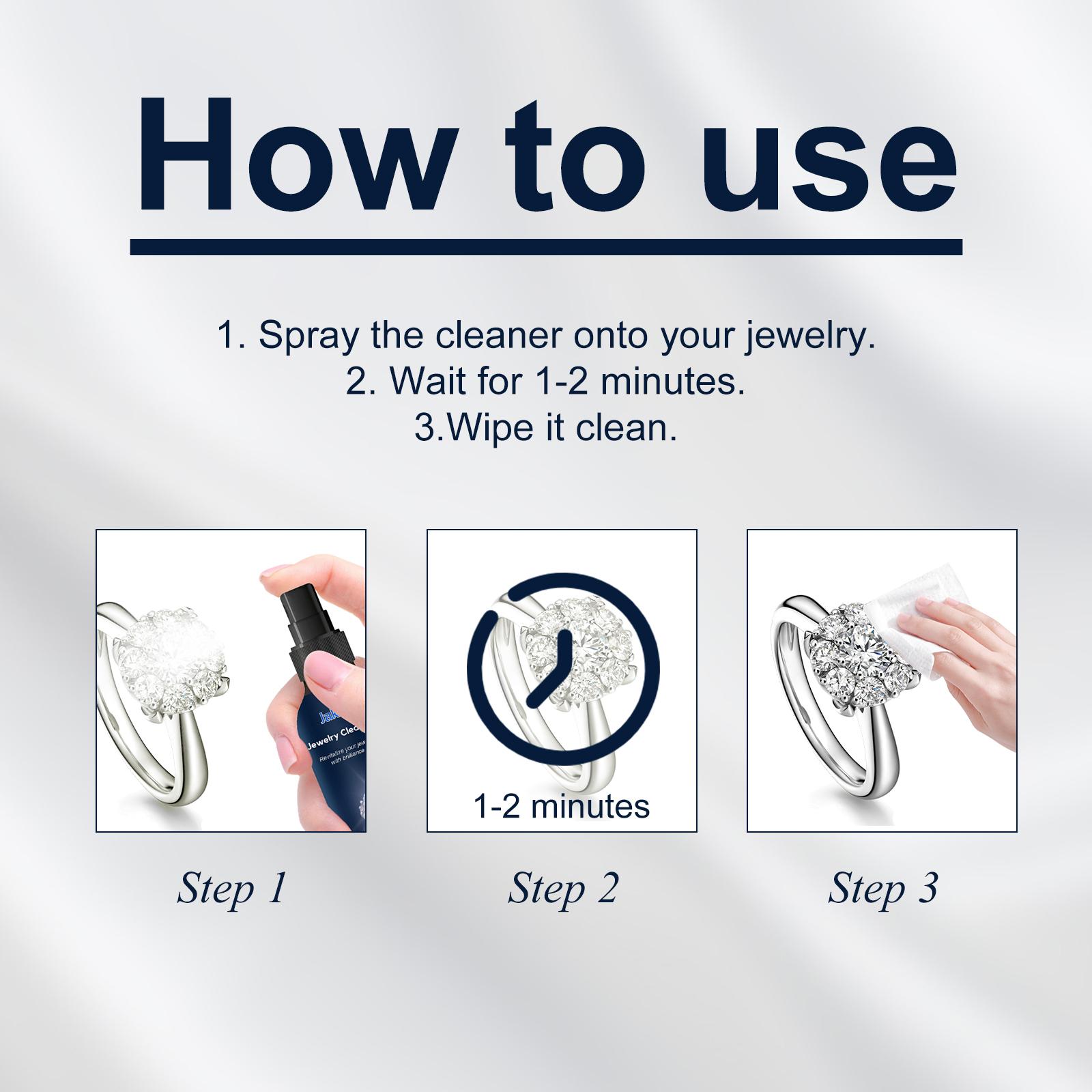 Jewelry Cleaner for Necklaces, Gold Jewelry, and Other Accessories - Removes Tarnish, Prevents Oxidation, and Maintains Cleanliness Jewelry Cleaner for Necklaces, Gold Jewelry, and Other Accessories - Removes Tarnish, Prevents Oxidation, and Maintains Cleanliness