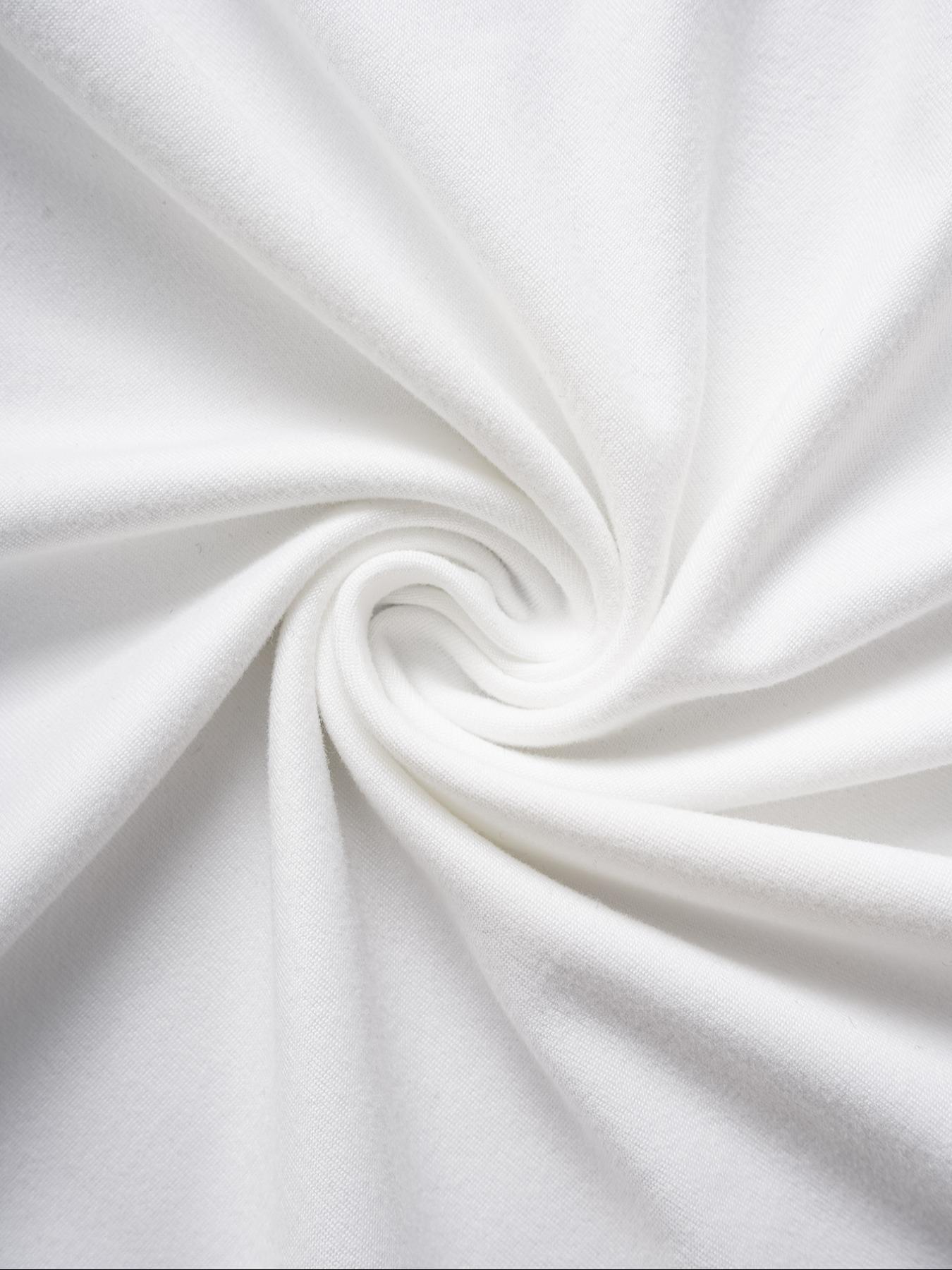 Women's Solid Button Tee, Casual Chic Minimalist Short Sleeve T-shirt for Summer, Ladies Clothes for Daily Wear