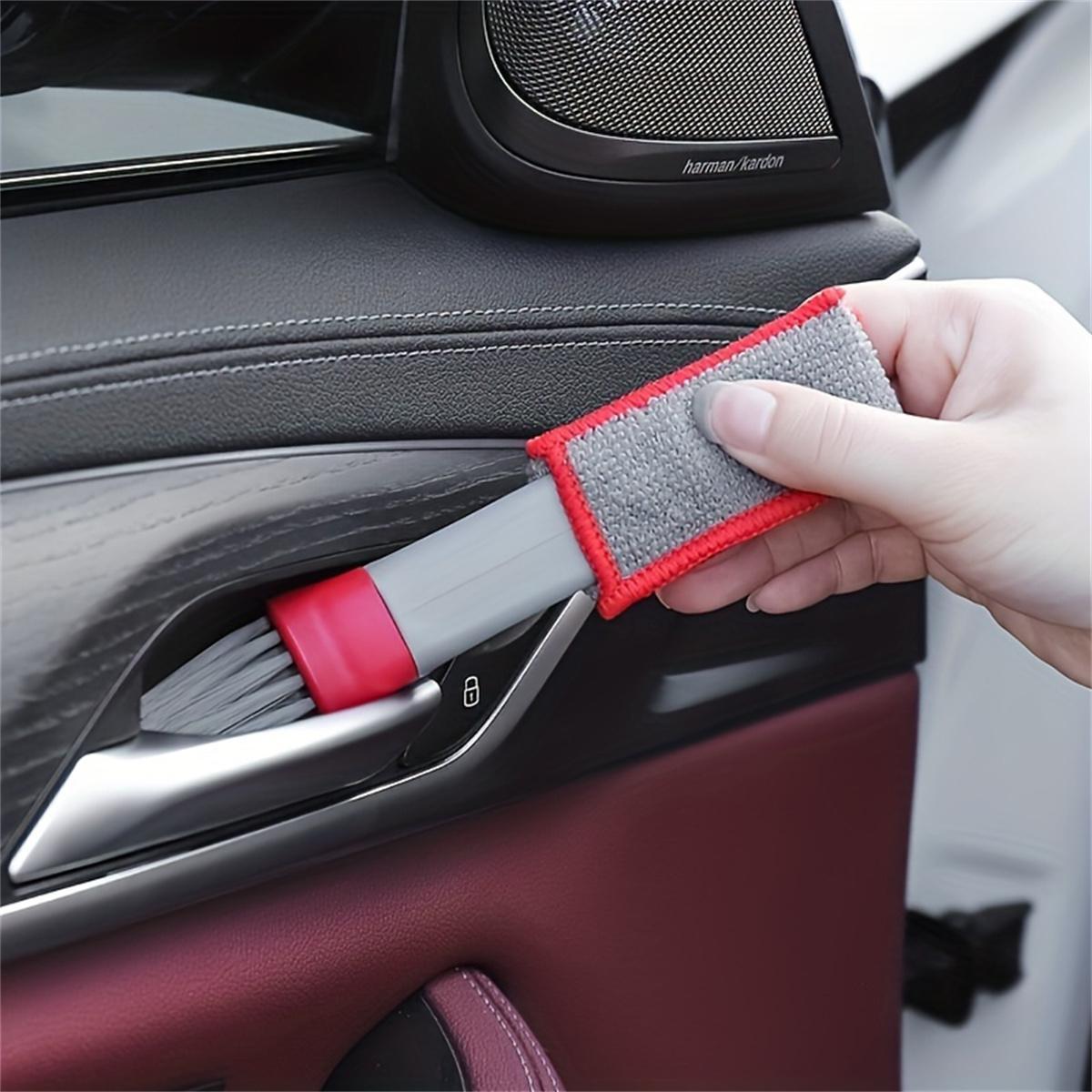 Car Air Vent Cleaning Brush, Double-Headed Multifunctional Car Interior Cleaning Brush, Auto Detailing Cleaner, Car Cleaning Tool, Car Detailing Supplies, Car Detailing Products, Car Detailing Brushes #GLOBAL PICKS