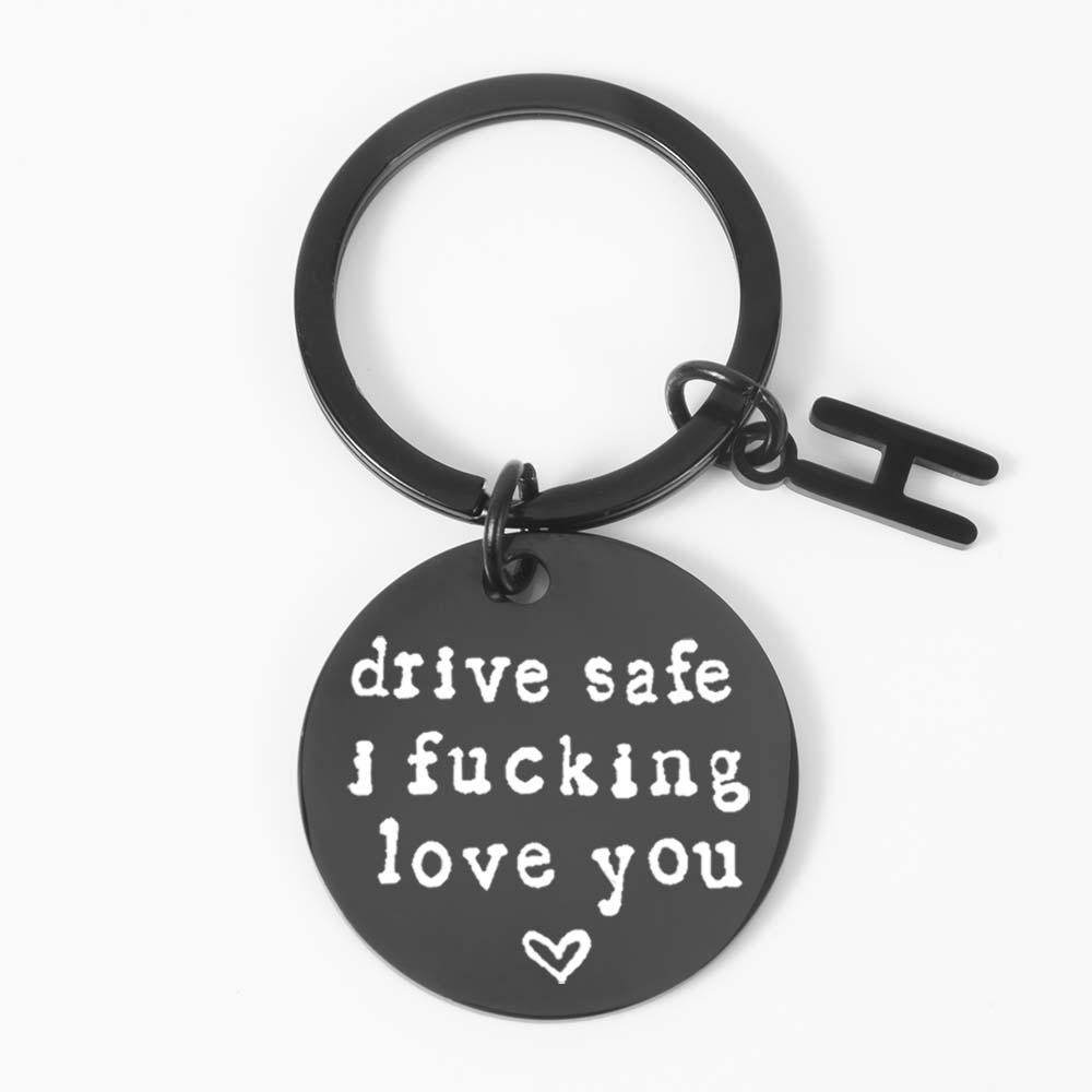 Stainless Steel Unique Couples Keychain - Engraved Heartfelt Gift for Valentines Day, Durable and Rust-Resistant, Casual Style, Perfect for Him and