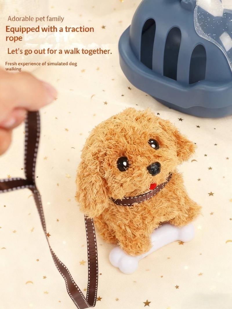 New Realistic Robotic Dog Plush Toy – Interactive Puppy That Walks, Barks & Wags Tail, Adorable Smart Pet Toy for Kids & All Ages, Perfect Christmas Gift for Dog Lovers and Family Fun A good gift for Valentine's Day tail wagging New Realistic Robotic Dog Plush Toy – Interactive Puppy That Walks, Barks & Wags Tail, Adorable Smart Pet Toy for Kids & All Ages, Perfect Christmas Gift for Dog Lovers and Family Fun A good gift for Valentine's Day tail wagging