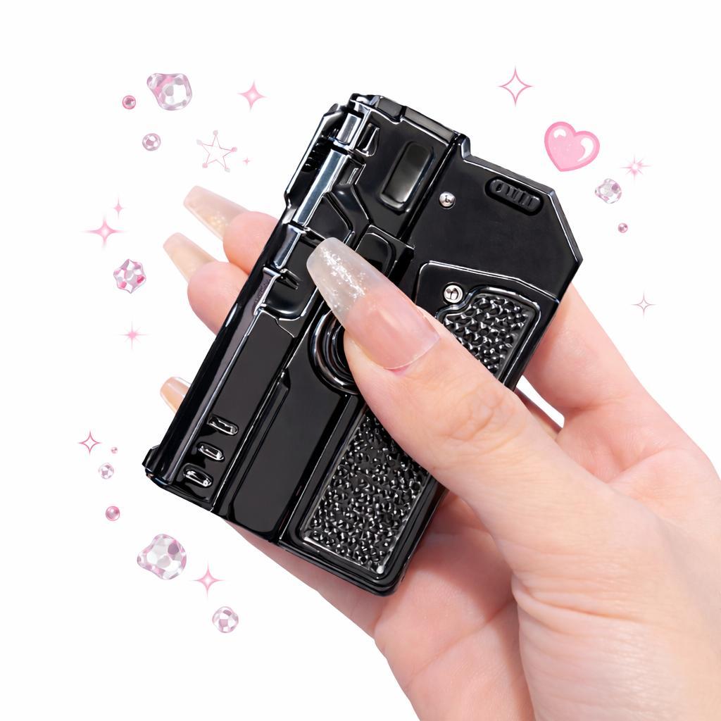 Diy Windproof  Lighter Refillable Rotatable Foldable Lighter For Cooking & Daily Use Windproof lighter Metal Kitchen