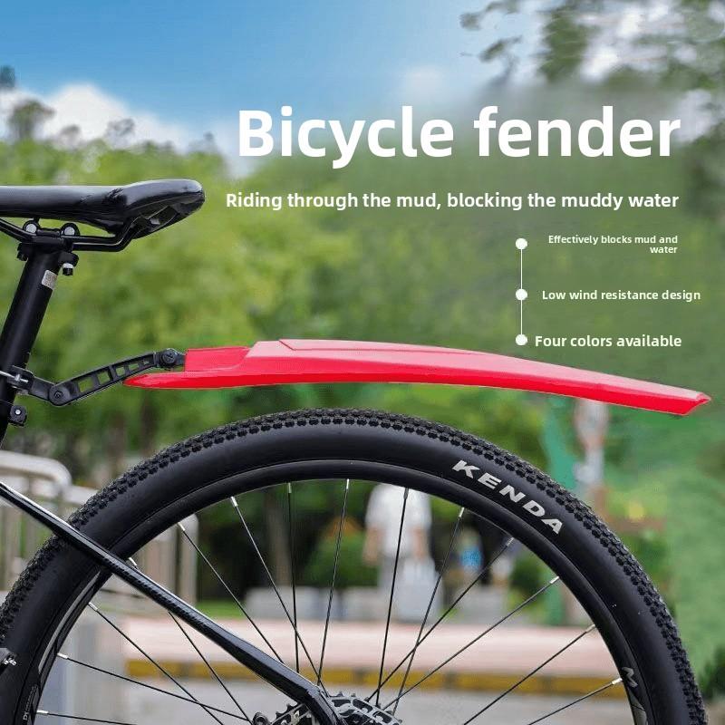 Bicycle universal fender accessories, bicycle riding water retaining tile mountain bike road bike equipment High-Carbon Steel sport