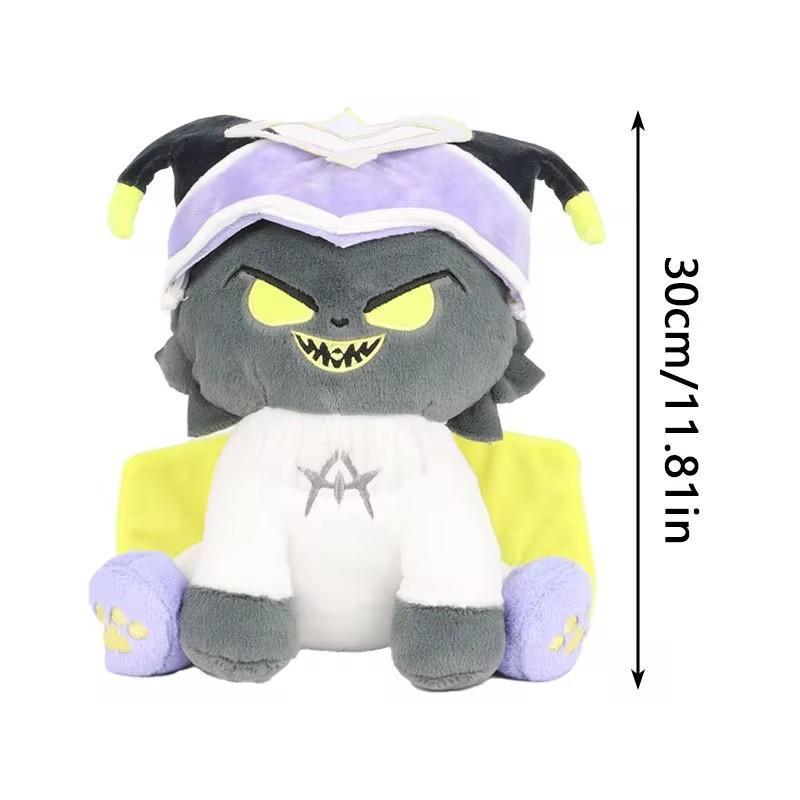 Hot Cat Plush Toy Funny Angel Dust Alastor TV Fans Collecting Gift Cute Cotton Stuffed Plush Doll Kids for Birthday Present
