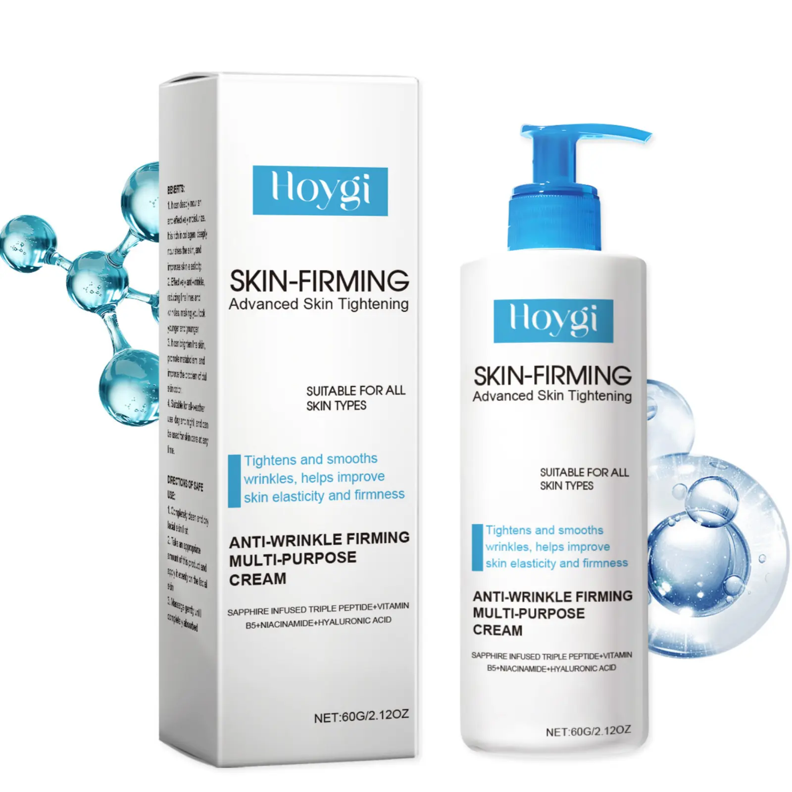 Hoygi Body Lotion, 24-Hour Intense Hydration, Non-Greasy, Fast-Absorbing Moisturizer for Dry or Very Dry Skin, Helps Relieve Itching Due to Dryness, 2.12 oz