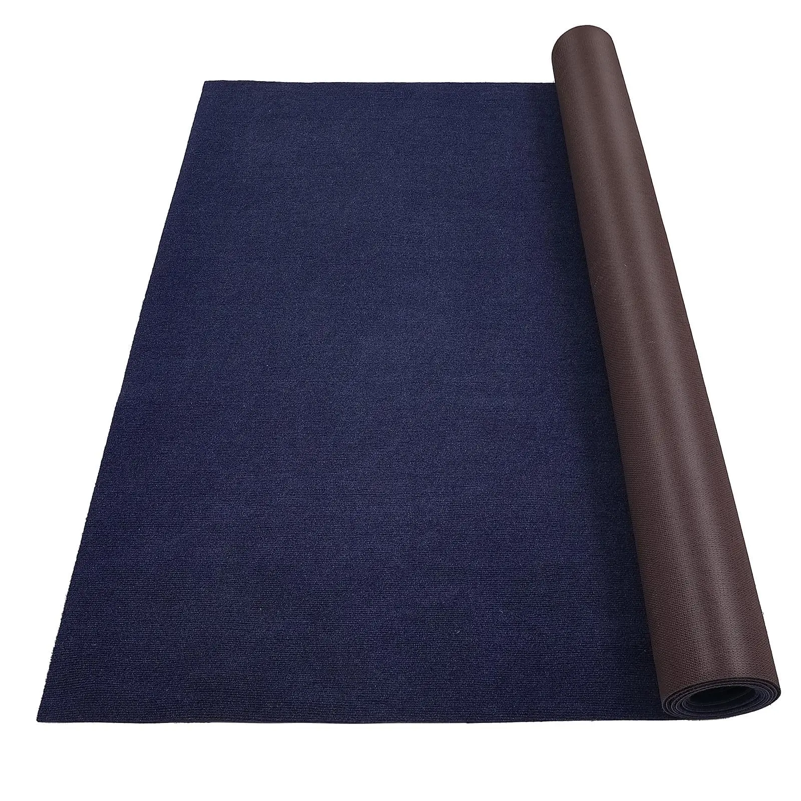 GARVEE 6X29.5 FT Marine Carpet Roll, Slip-Resistant Boat Carpeting with TPR Waterproof Backing, UV-Resistant for Deck, Patio, Porch & Marine Use, Blue