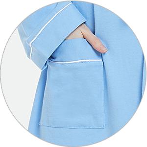 Womens Cotton Robe, Soft Kimono Spa Knit Long Bathrobe Lightweight Loungewear