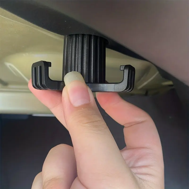 2-pack Luggage Hook and Tote Bag Hook, Interior Accessory, Matte Black