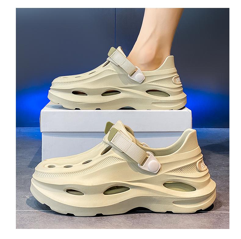 2-in-1 Slides & Clogs |     Perfect for Beach, Pool, Street Wear