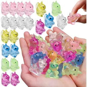 Mini Unicorn Squishy Toys for Kids 24 Pack Party Favors Goodie Bags Stuffers for Kids Treasure Box Toys for Classroom and Kids Prizesfidget toys