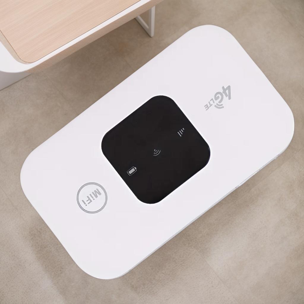 SENN Pocket WiFi Router 2025 - High Speed 4G LTE Mobile Hotspot, Instant Setup for iPhone Android Laptop, Long Battery, Compact White