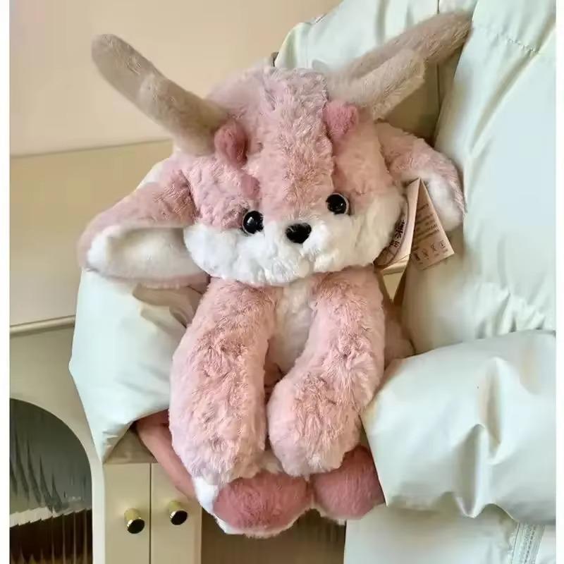 35cm Creative Cartoon Pink Dragon Doll Soft Stuffed Animals Plushie Couple Plush Toy Doll Doll for Girls and Boys Birthday Gifts