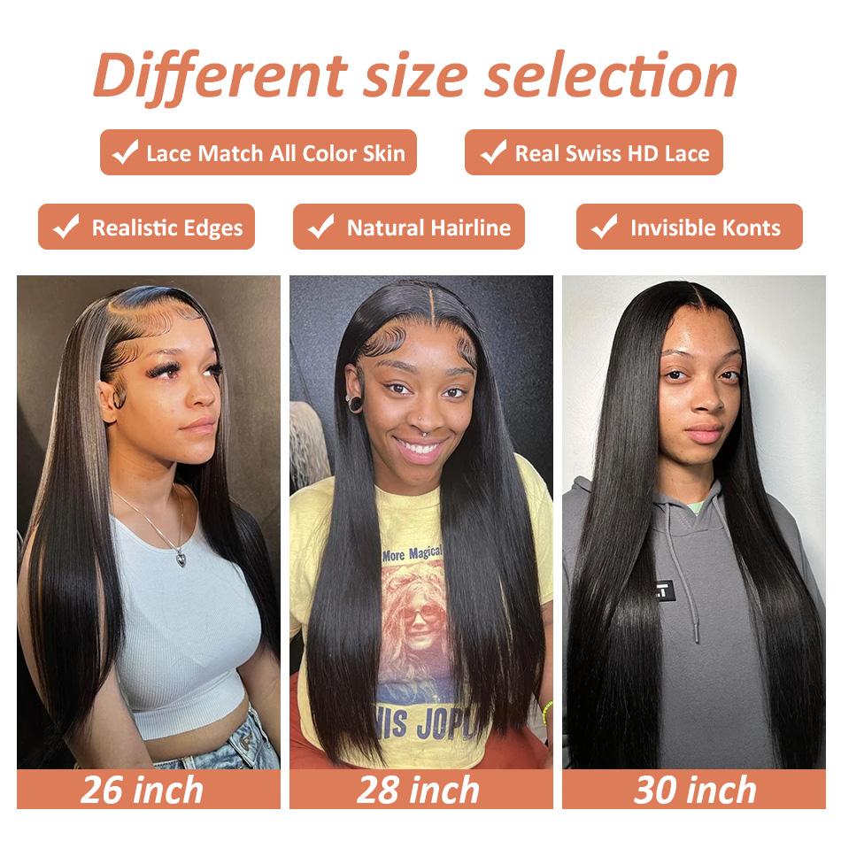 18 36 Inch Raw Virgin Unprocessed  Human Hair Extensions 12A Bone Straight 1 2 3 4 Bundles Double Weft Bulk Braiding Hair