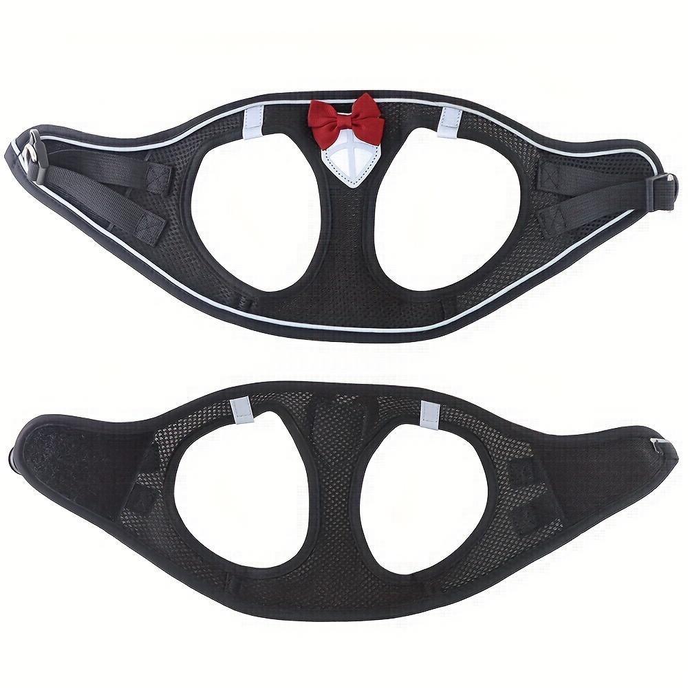 Dog Harness and Leash Set, Breathable Mesh Pet Harness, Reflective Adjustable Puppy Vest, Suitable for Small Dogs and Cats