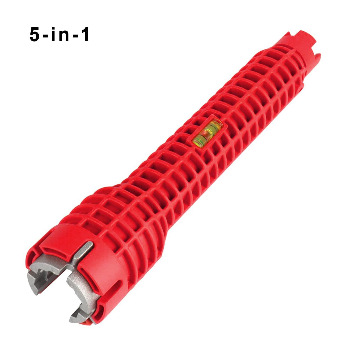 Multifunctional Faucet Ratchet Wrench Set, Sink Faucet Installer and Pipe Extractor Tool for Kitchen and Bathroom Plumbing #GLOBAL PICKS