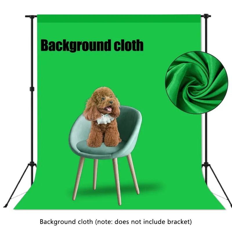 Lightweight Photography Background - A lightweight and portable studio background for weddings, portraits, product photography, and a durable pure green background