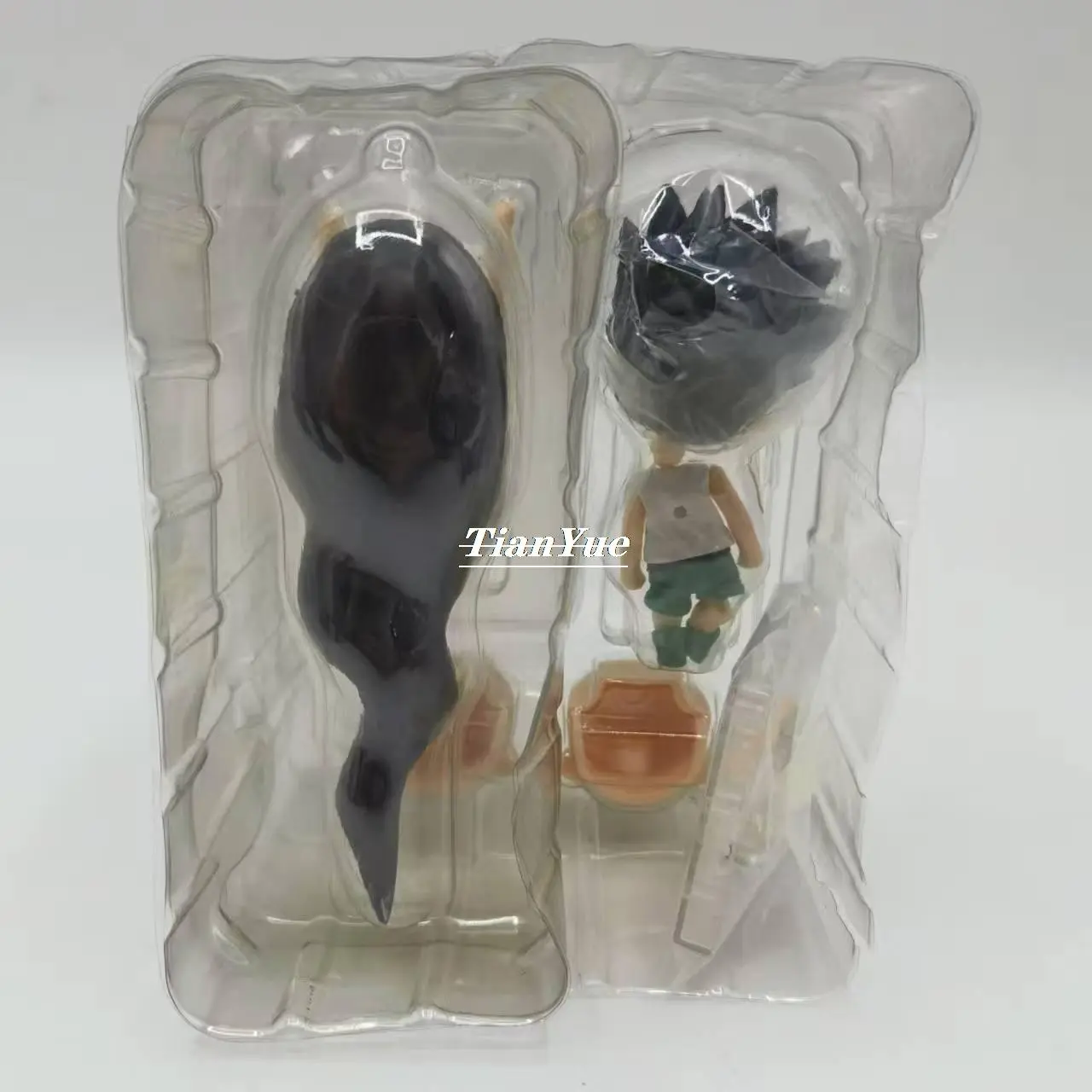 Anime HUNTER x HUNTER  GON FREECSS 1183 Face Change Doll Boxed Decoration 10CM