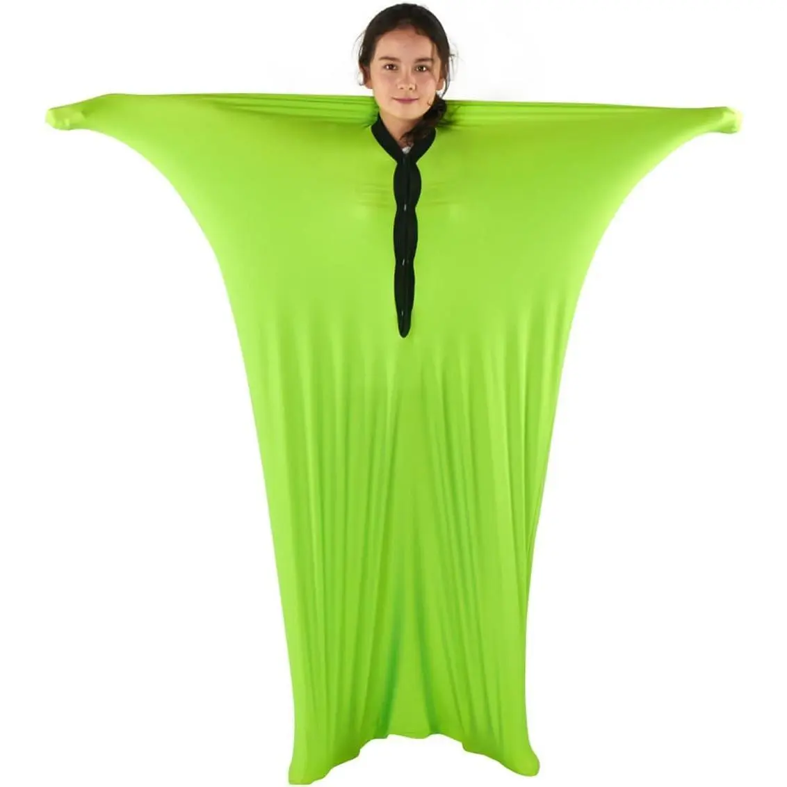 Sensory Sox Body Socks - Full-Body Wrap Relieve Stress for Individuals with Autism, Anxiety - Deep Pressure Simulation Body Blanket Great for Dynamic Movement (Large 56"x27",Green)