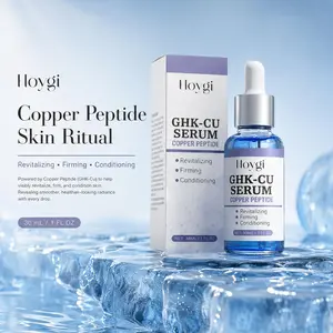 GHK-CU Serum Copper Peptide, 30mL Revitalizing Face Serum, Lightweight Fast-Absorbing Skin Care Drops for Firming, Conditioning, Hydration Support, Daily Morning & Night Facial Routine